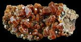 Large, Ruby Red Vanadinite Crystals - Morocco #51306-1
